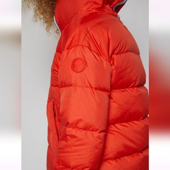 FourLaps Cover Down Jacket Available In BLACK AND FLAME - Picture 7 of 16